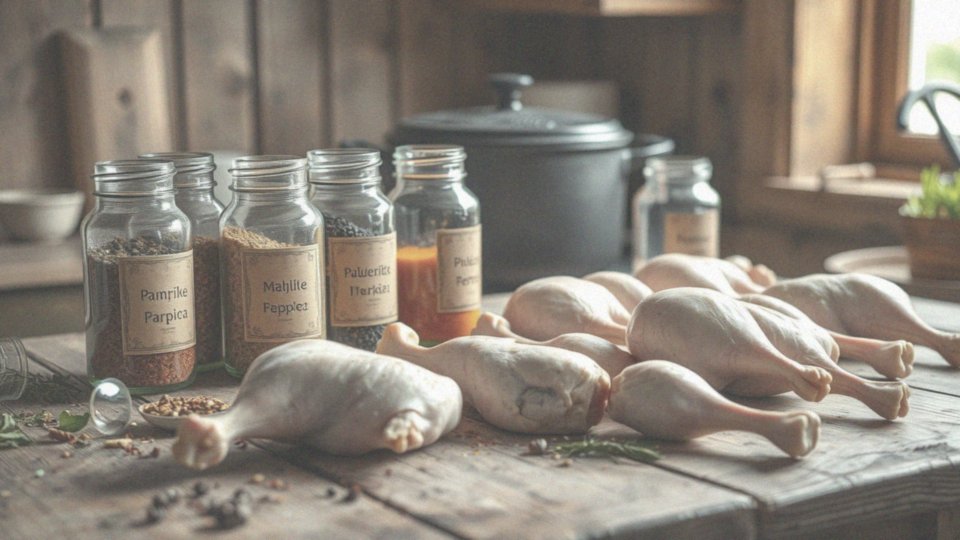 Jakie przyprawy używa się do duszenia udźca z indyka?