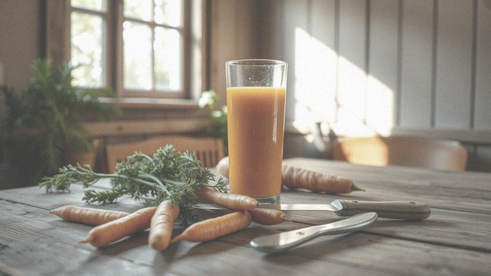 Jak sok z marchwi wpływa na poziom cholesterolu?