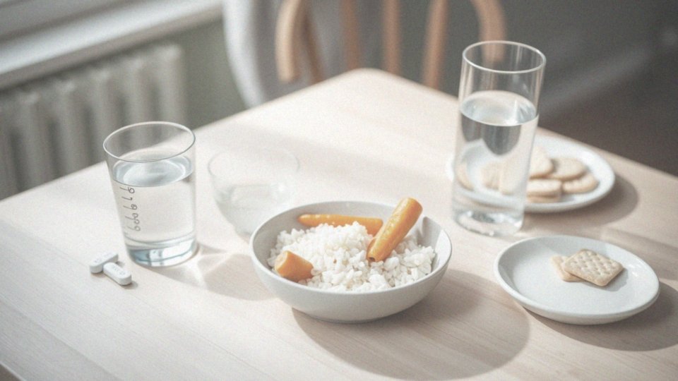 Jaką rolę odgrywa dieta w przypadku nudności i wymiotów?