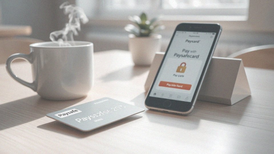 Jakie są metody płatności online dostępne dzięki paysafecard?