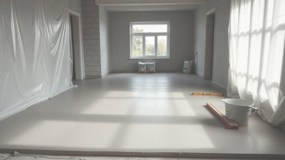 Under what conditions should wylewka samopoziomująca be installed?